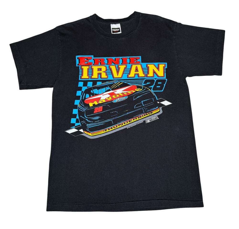Vintage 90s Nascar Ernie Irvan Racing T-Shirt